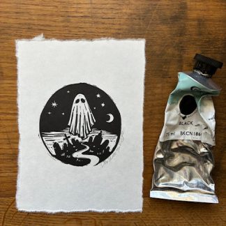Linocut Workshop - Halloween theme - Wednesday 28th October